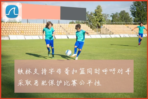 铁林支持字母哥扣篮同时呼吁对手采取恶犯保护比赛公平性